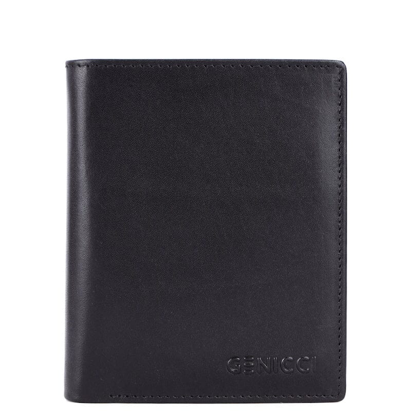 Genicci Noble Roger Heren Portemonnee Black