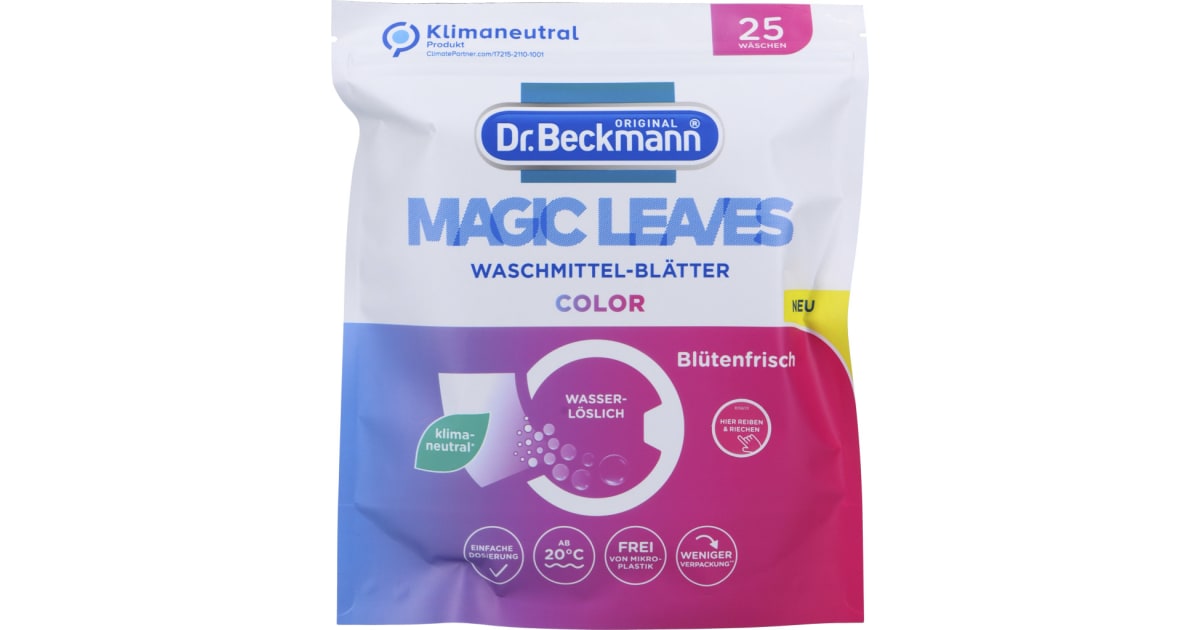 Dr. Beckmann Waschmittelblätter Color