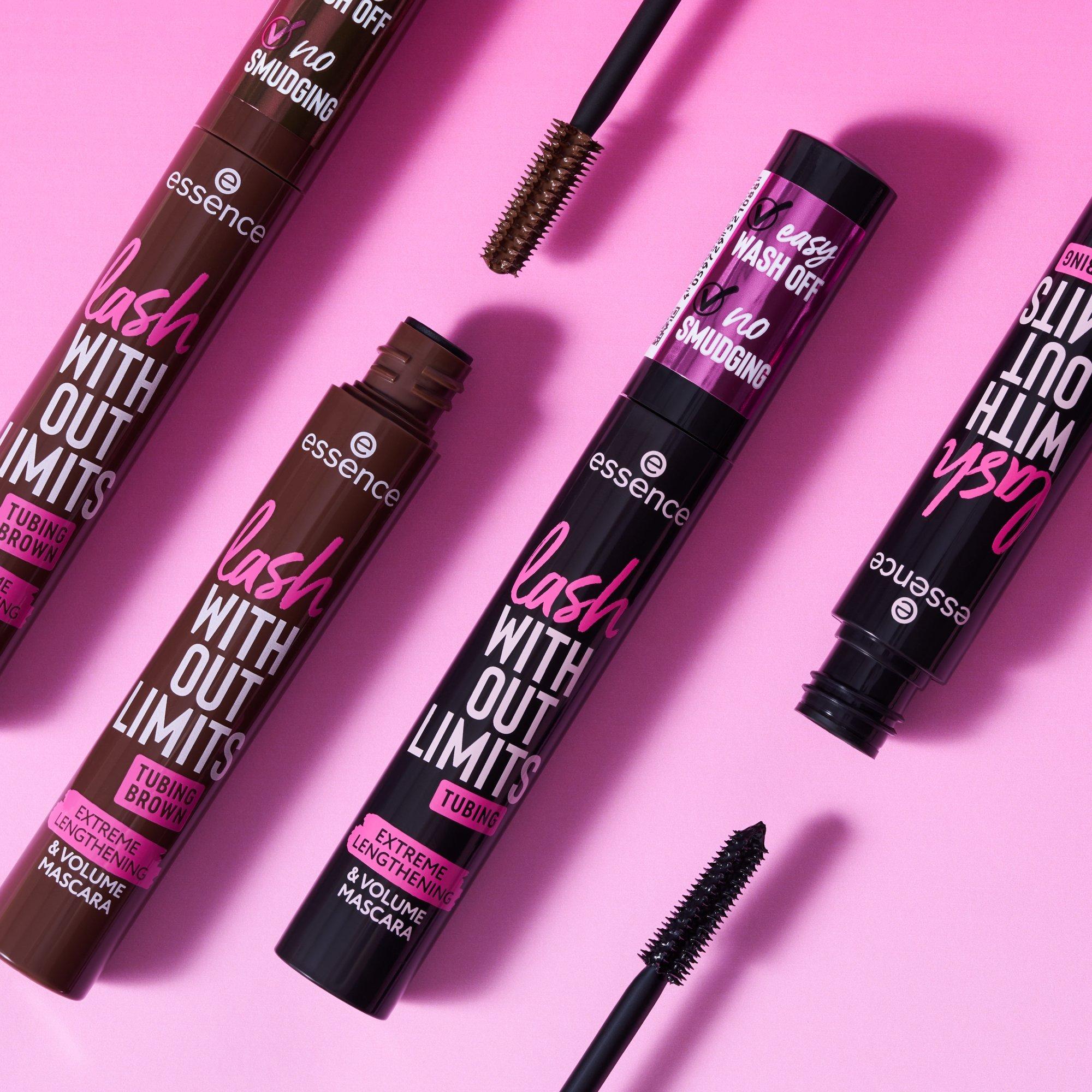 lash WITHOUT LIMITS TUBING Extreme Lengthening & Volume Mascara