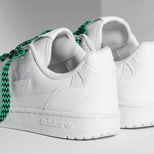 Baskets NY 90 Cloud White Core Black x Superlaced Gros Lacet Vert