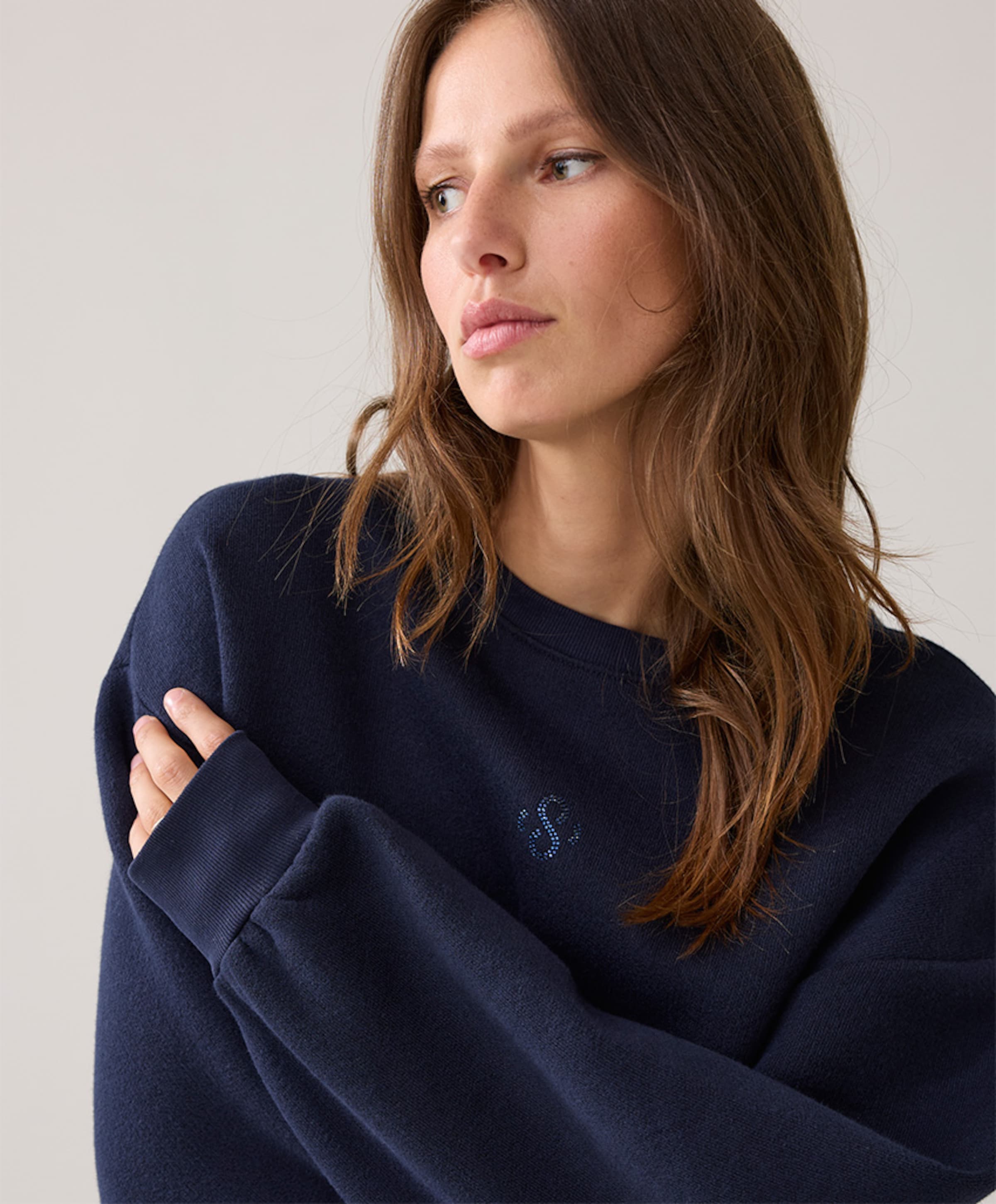 Summum Woman Dames sweater blauw