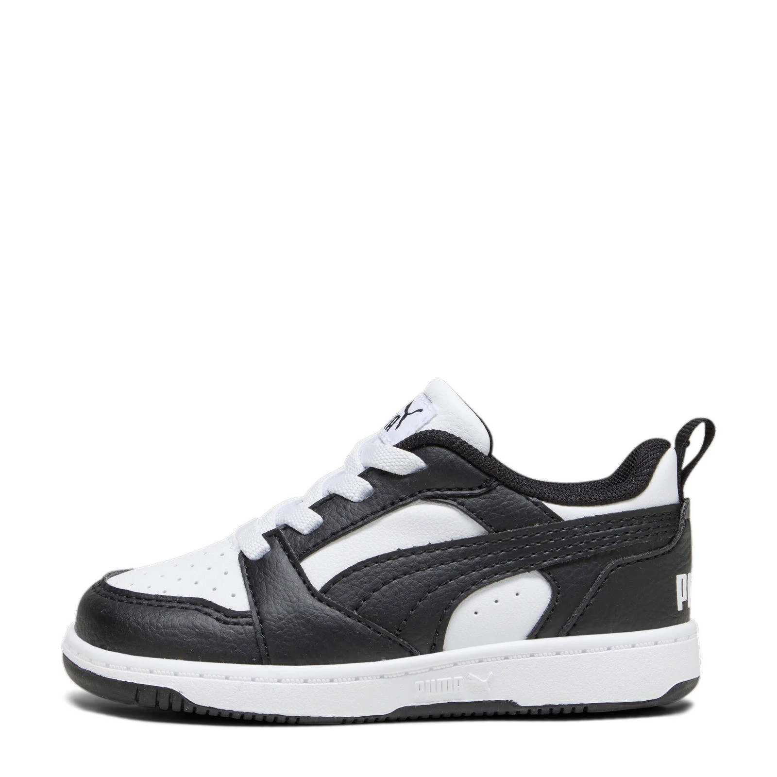 Puma Rebound V6 Lo sneakers zwart/wit