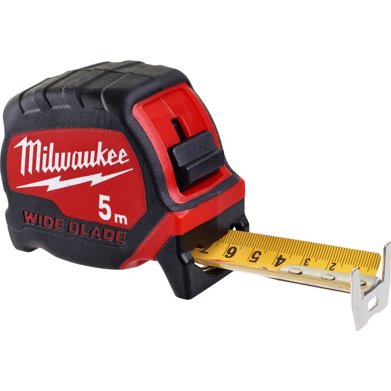 Milwaukee Wide Blade rolbandmaat 5m 33mm