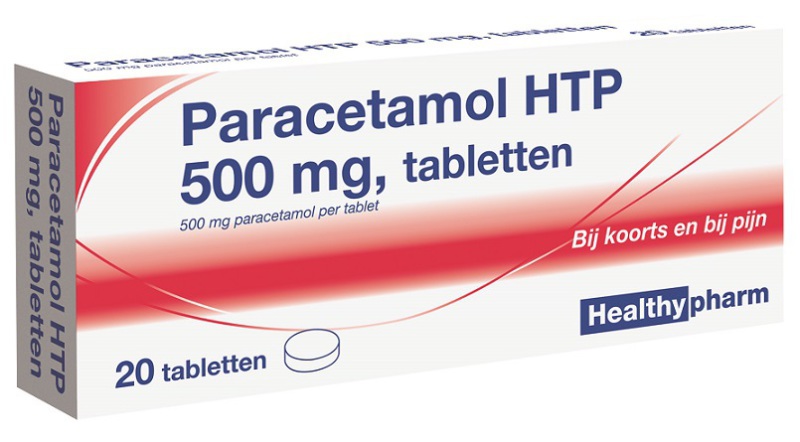 Healthypharm Paracetamol 500mg 20 tabletten