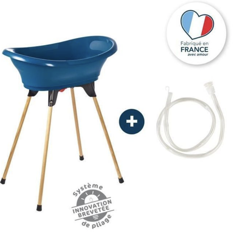 KIT BAIGNOIRE VASCO BLEU OCEAN  (3 PIECES)