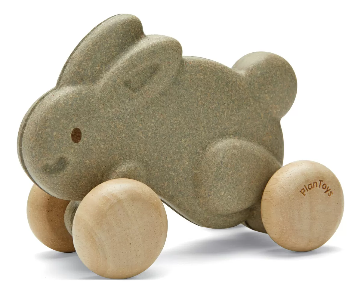 PlanToys Trækkanin - grå - 1 stk.