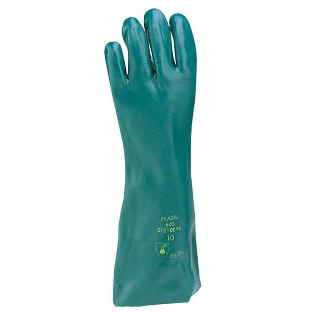 EKASTU Sekur 381 660 polyvinylchlorid Kemikaliehandske Størrelse (handsker): 10, XL EN 374, EN 388
