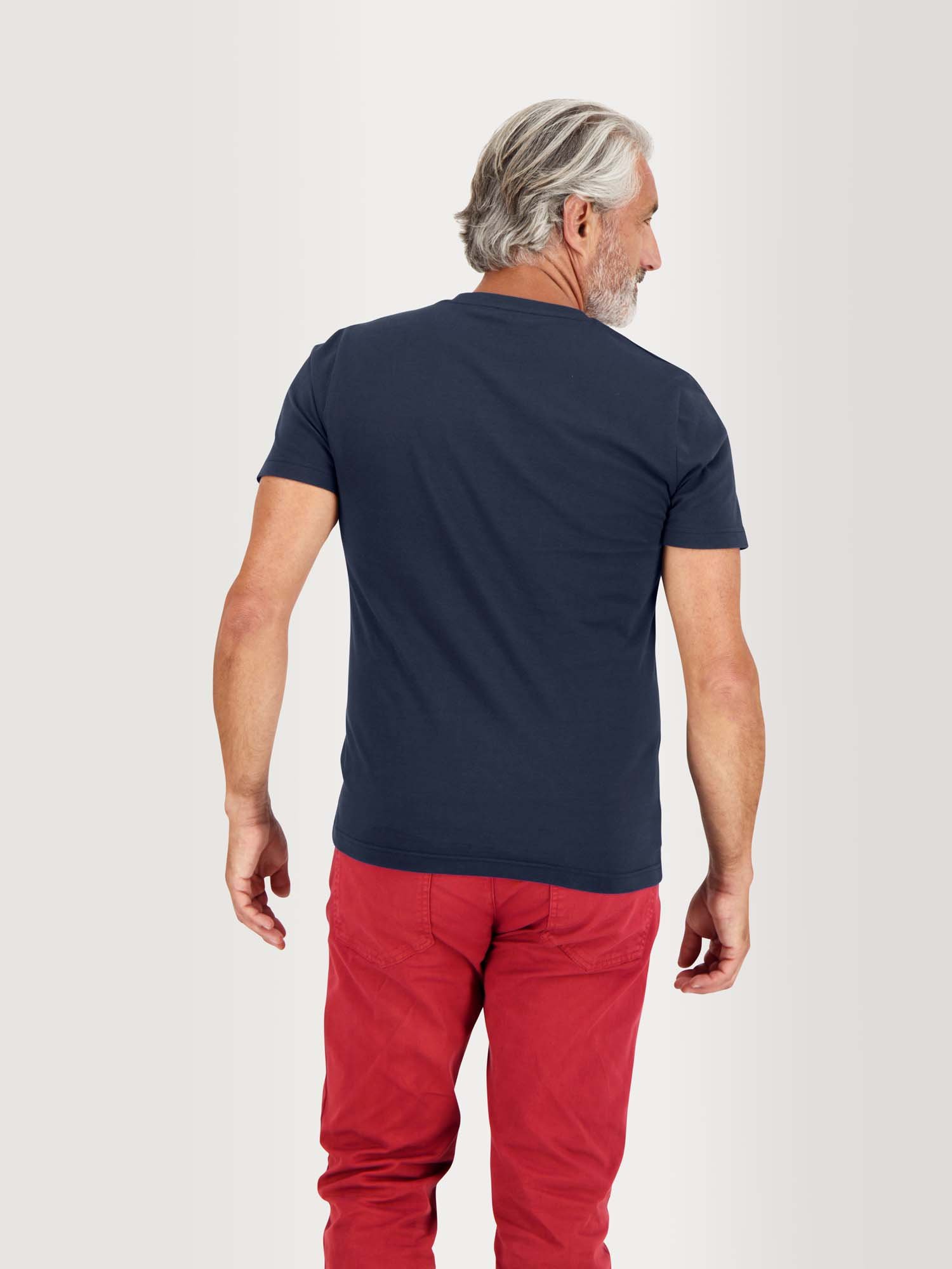 Tee Shirt Homme Coton Biologique Marine