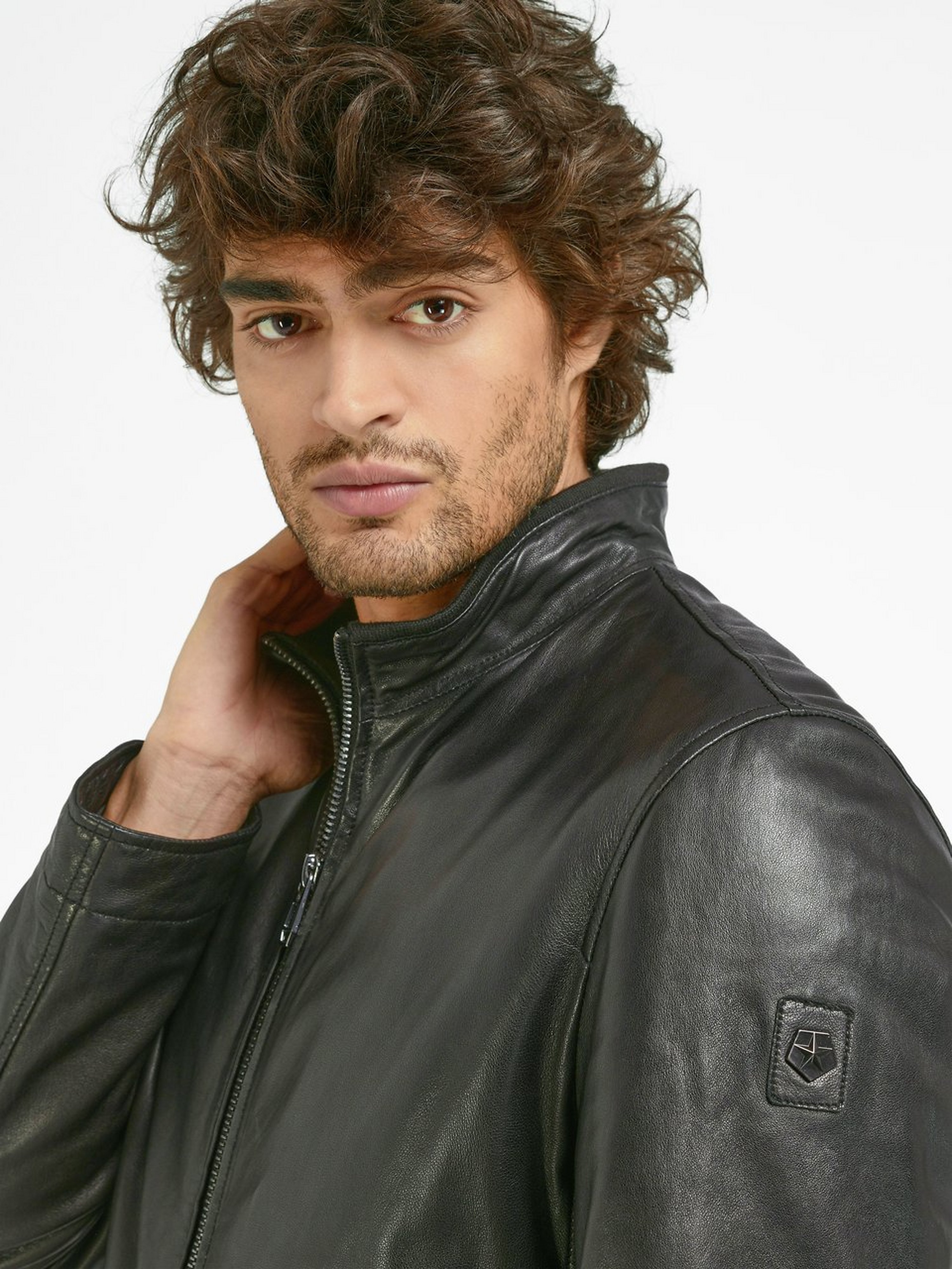Lederjacke