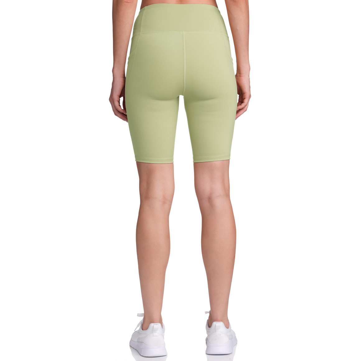 Gina Sports Damen Sport-Radler mit Taschen hellgrün