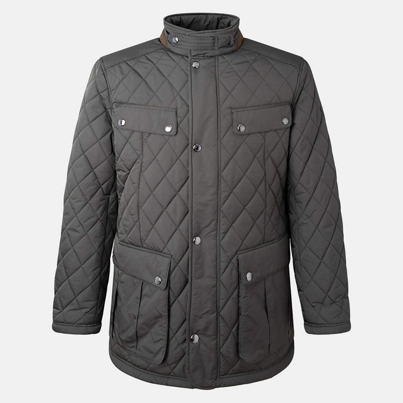 Hackett London Parka légère Ex Olborne gris foncé