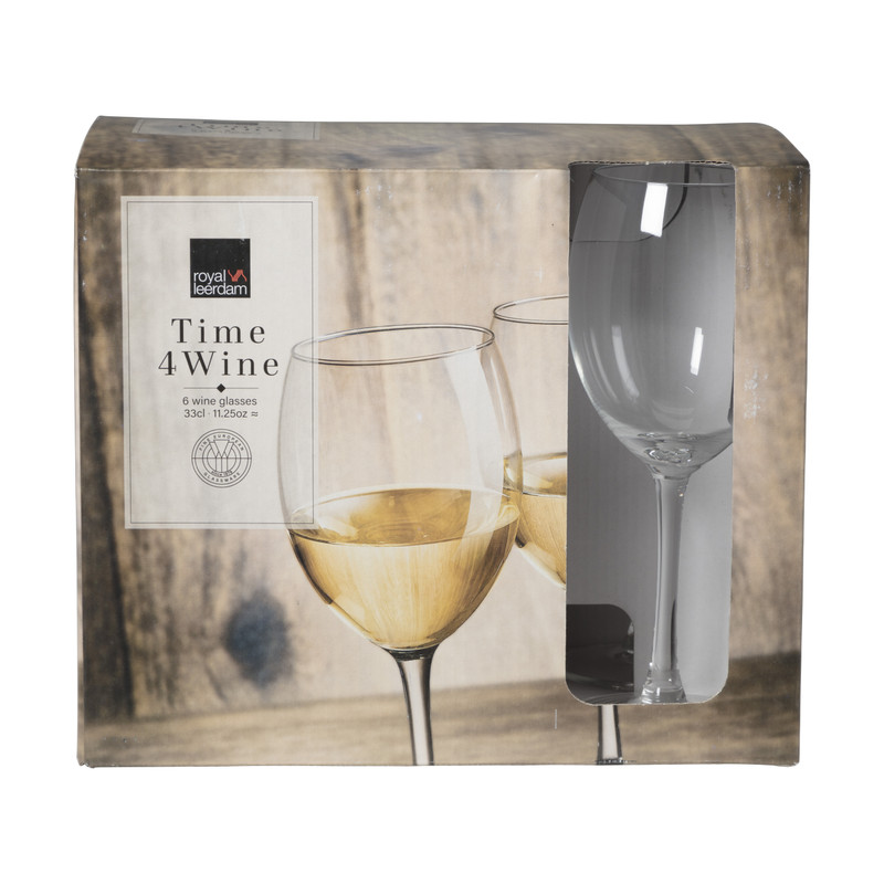 Royal Leerdam wijnglazen - 330 ml - set van 6