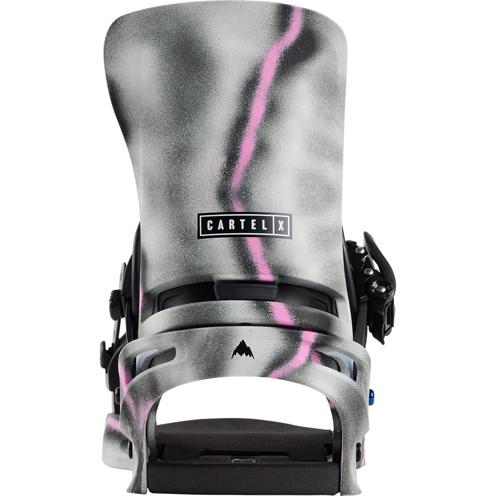 Burton Cartel 24/25 Re:Flex Snowboardbindung Herren grau pink