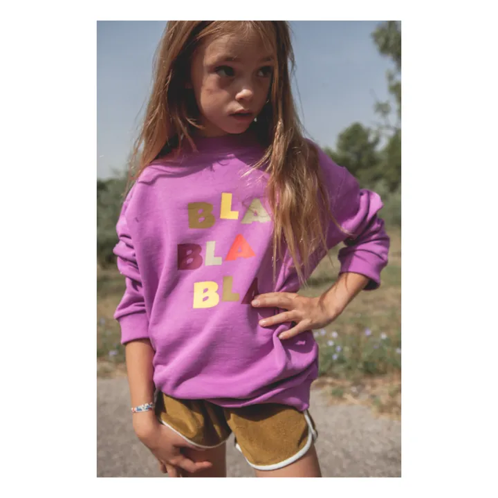 Marlot Paris Sweat Poppy Blablabla | Vieux Rose