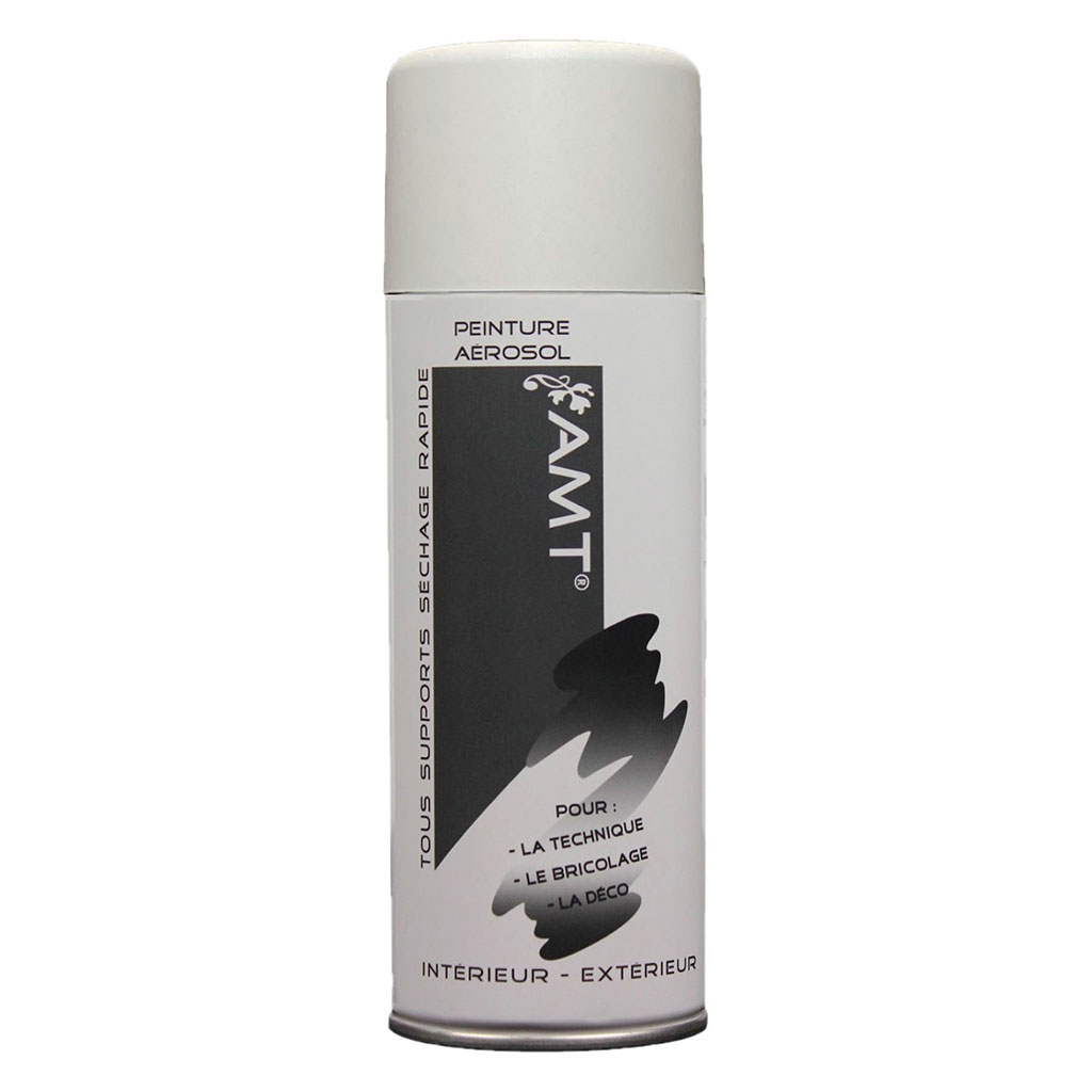 Peinture aérosol gris clair mat 330ml