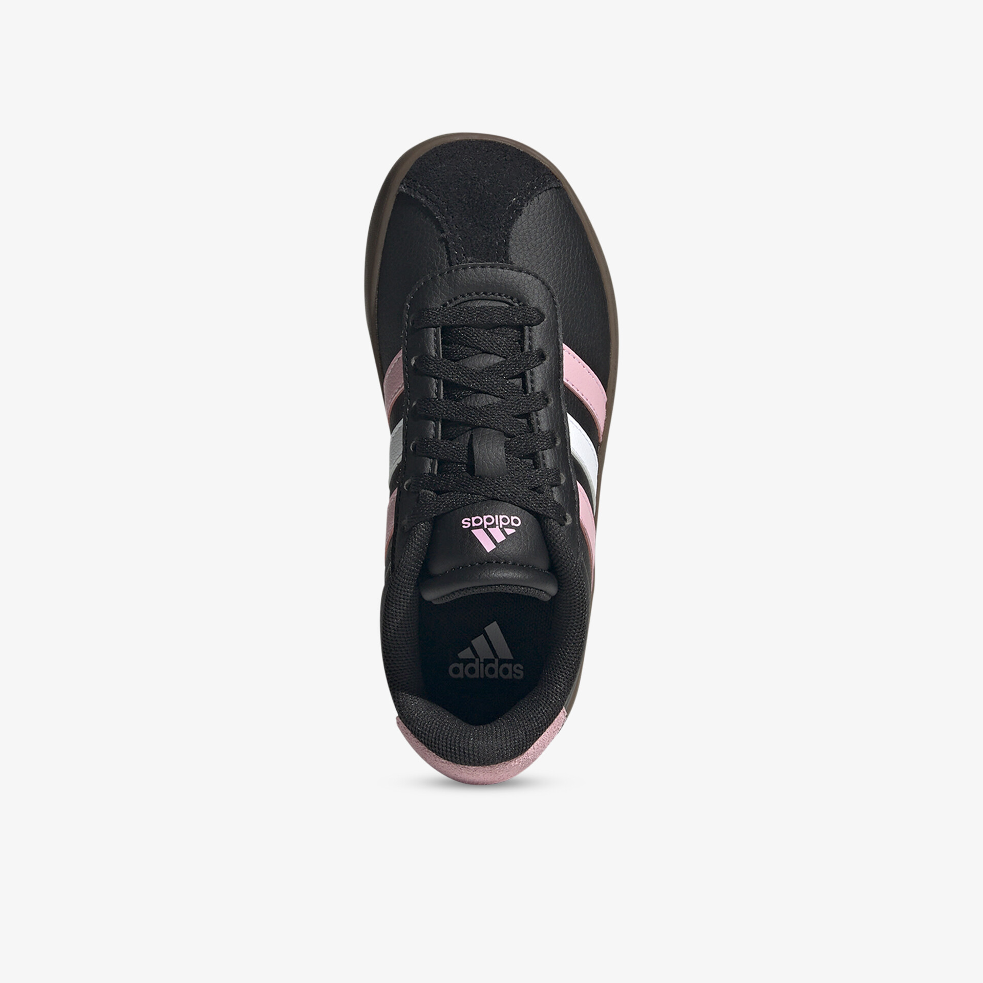 adidas VL Court 3.0 Kinder Sneaker Low schwarz
