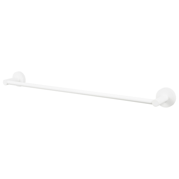 Haceka Kosmos enkele handdoekhouder mat wit metaal 61 cm