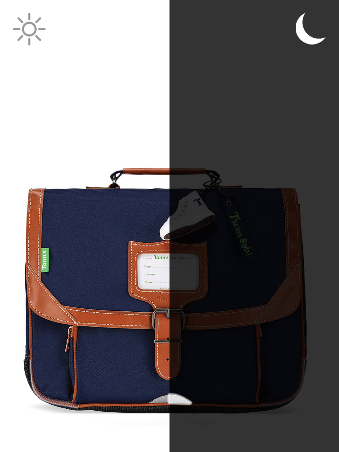 Cartable 1 compartiment TANN'S