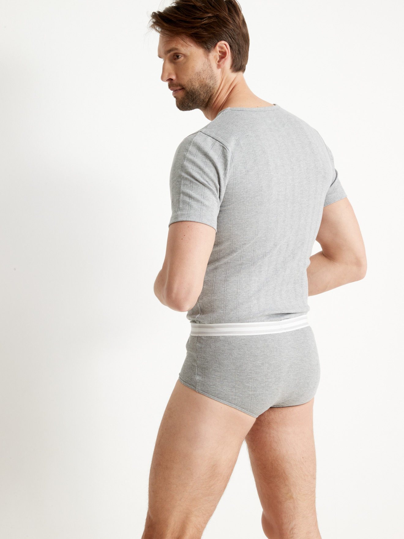 3 maillots de corps manches courtes