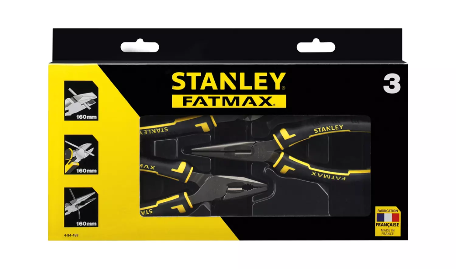 Stanley 4-84-488 3-delige Tangenset