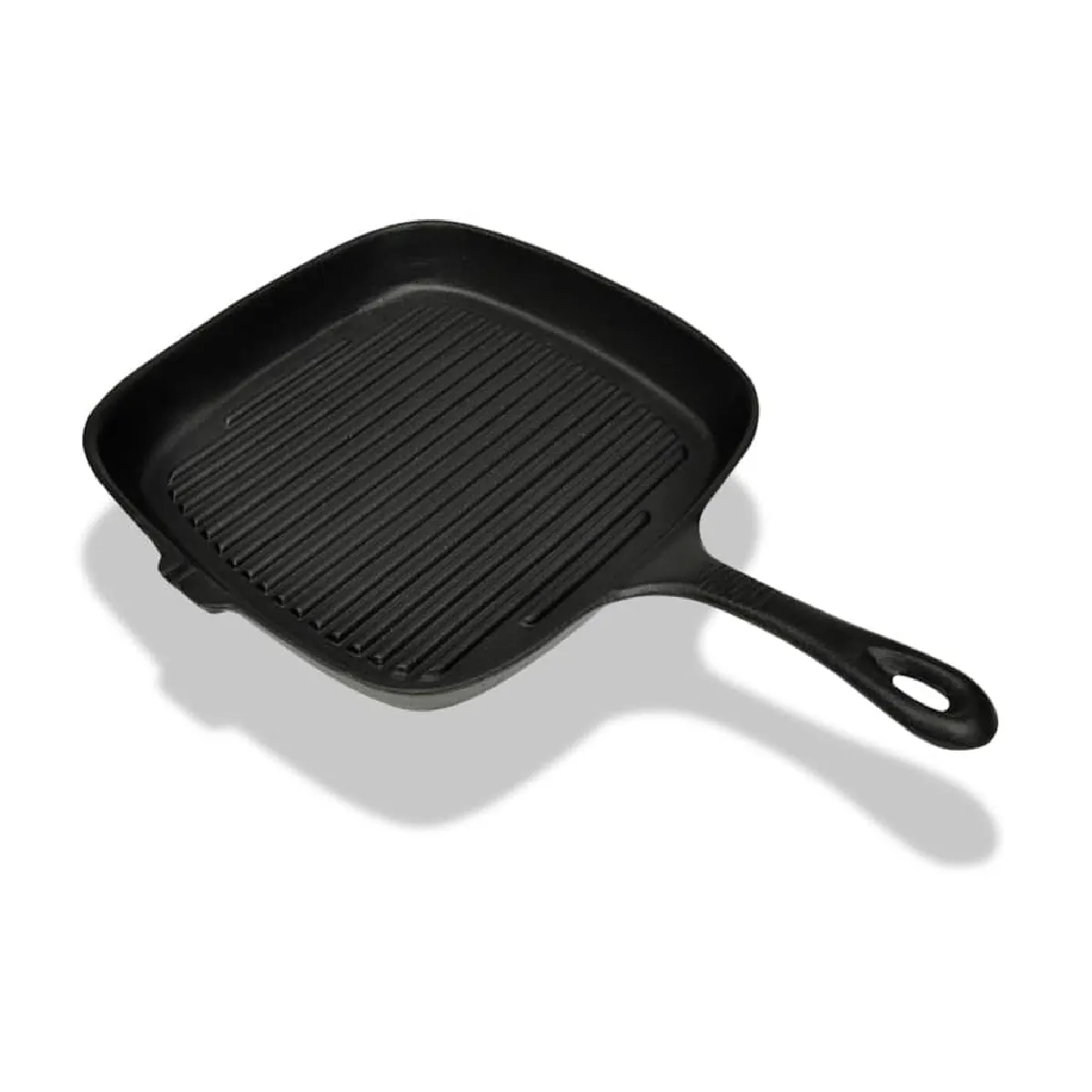 vidaXL Poêle grill - Fonte