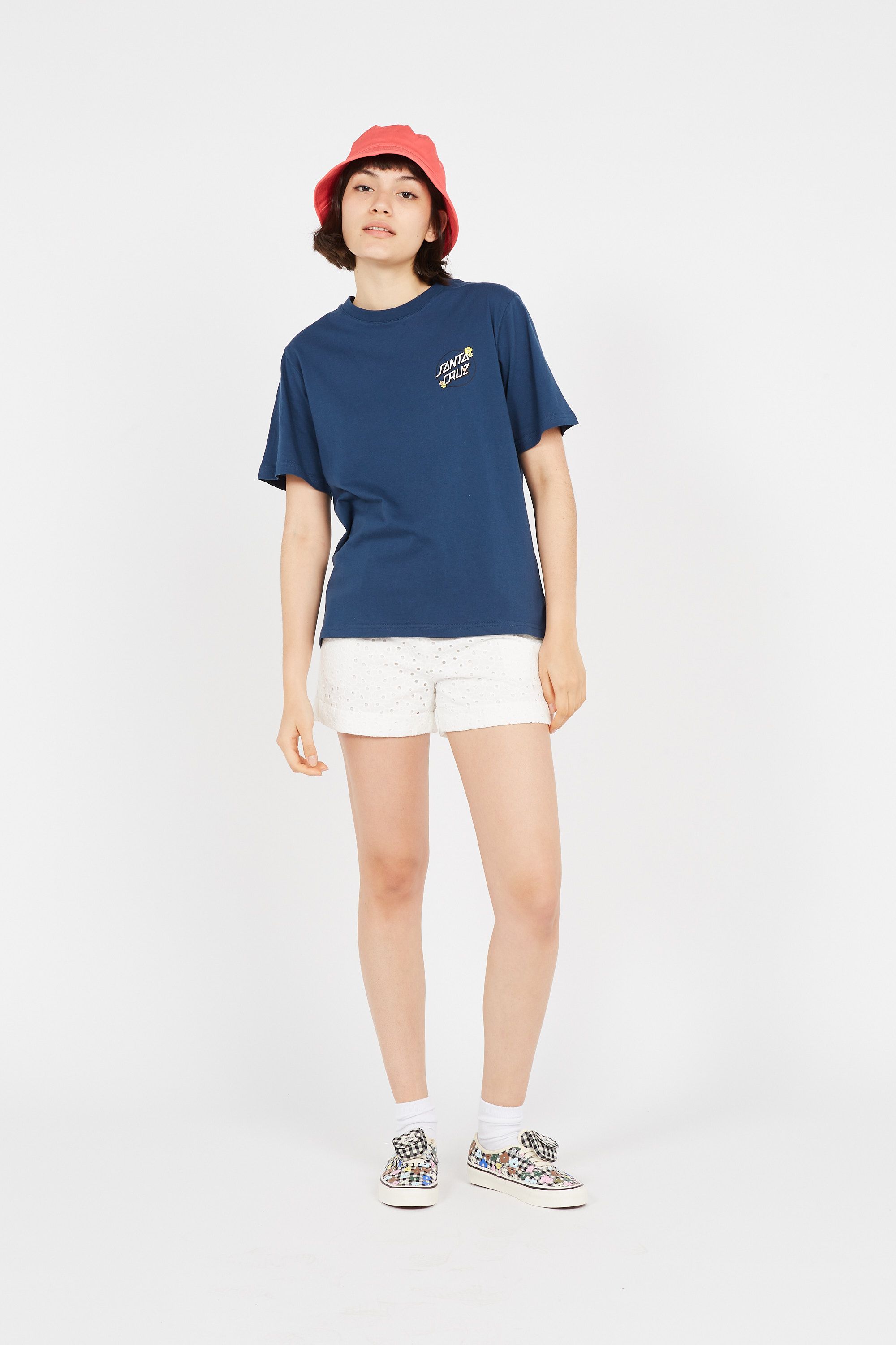 GRACE ET MILA Short brodé en coton ESPIEGLE Beige
