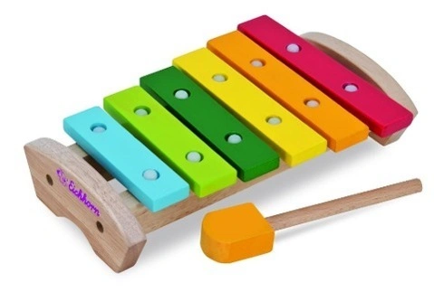 Xylophon aus Holz in bunt