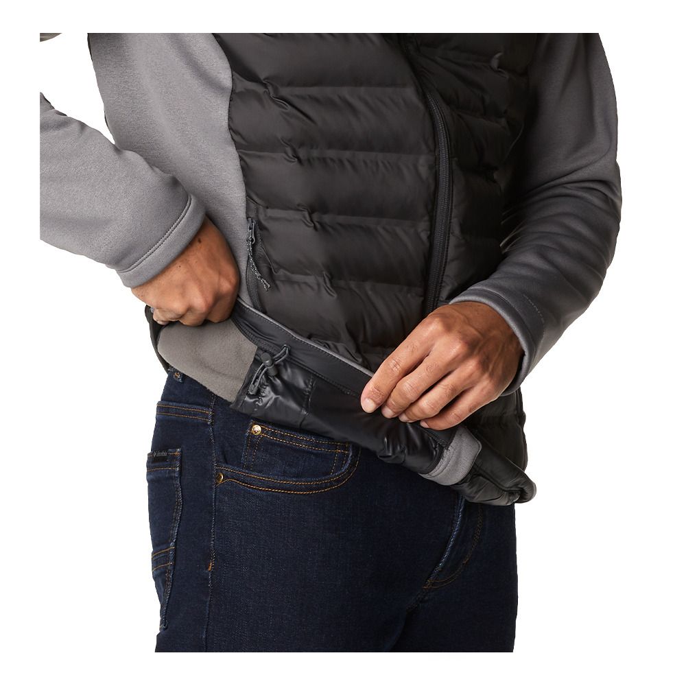 Columbia OUT-SHIELD HYBRID - Veste Homme city grey/shark