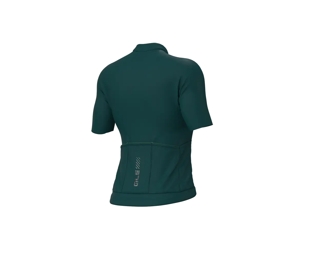Ale Pragma Color Block Off Road Fietsshirt Korte Mouwen Groen Dames