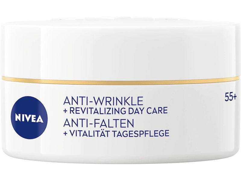 NIVEA Tagescrème Anti-Falten 55  50 ml Gesichtscreme vitalisiert anspruchsvolle, reife Haut und mildert Falten sichtbar