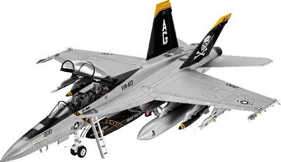 Revell - F/A-18F Super Hornet Fly Byggesæt - 1:72 - Level 4 - 03997