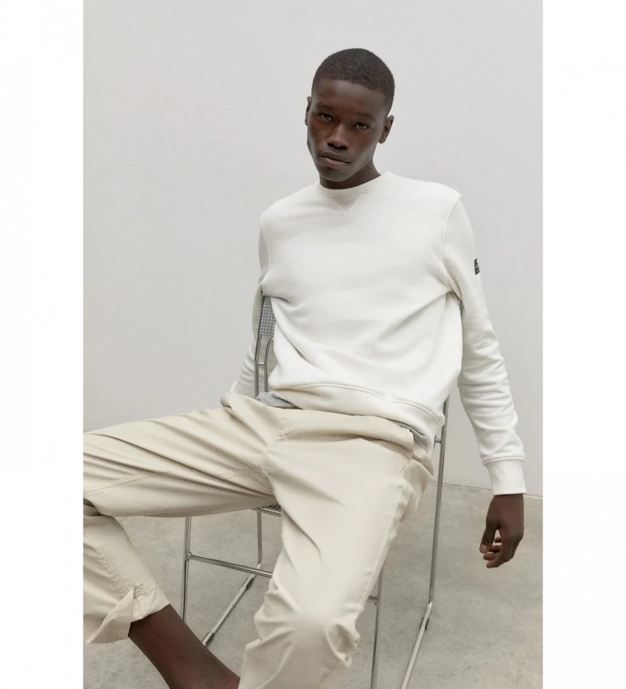 Moletom ECOALF Geroalf Masculino Branco