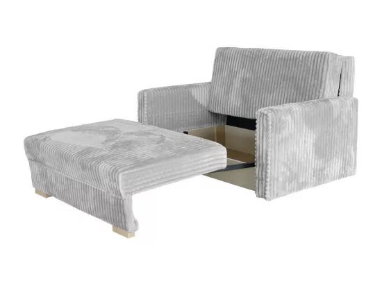 Canapé convertible Columbus 206, Boîte de literie, 85x133x98cm