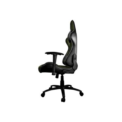Fauteuil gamer Armor One - accoudoirs réglables - appui-tête intégré - noir et vert