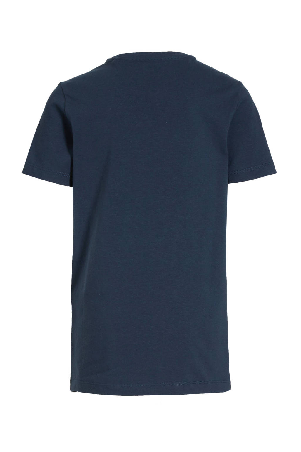 WE Fashion T-shirt - set van 3 donkerblauw