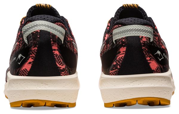 Chaussures de Trail Running Asics Fuji Lite 3 Rose Noir Femme