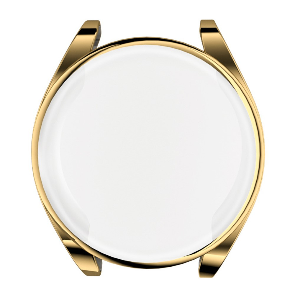 Huawei Watch Buds Gummi Hülle Bumper   Displayschutz - Gold