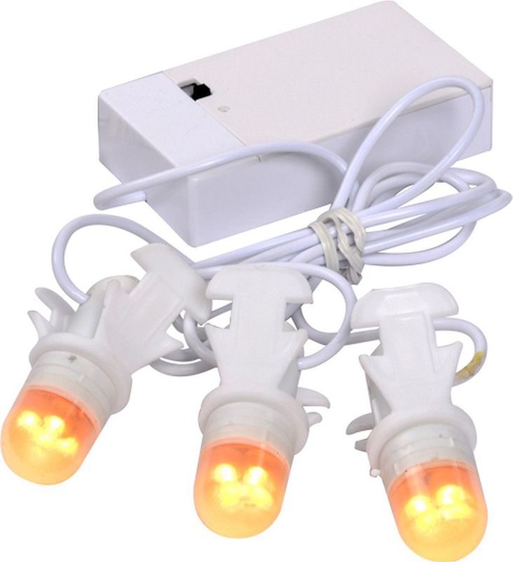 Luville - General - Light Bulb Chain - 3 Stuks - Met Adapter