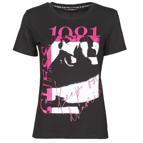 Guess - SS CN 1981 TEE - Noir
