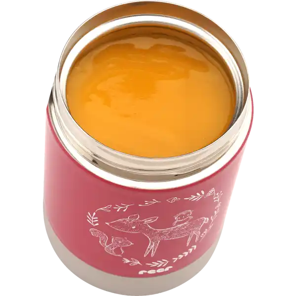 ColourDesign Edelstahl-Warmhaltebox, 300 ml Beerenrot