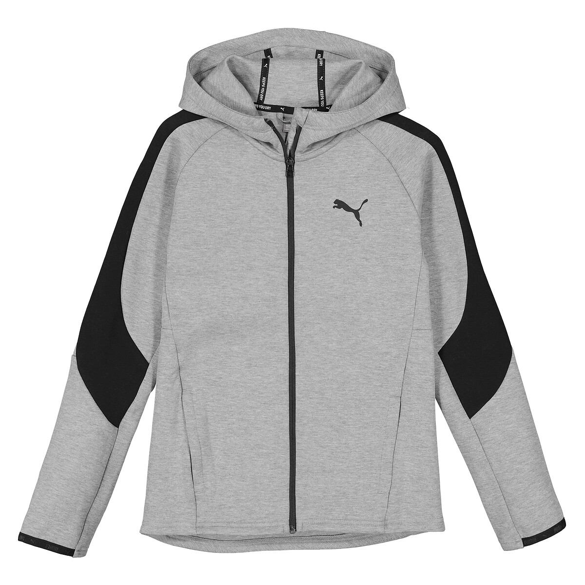 PUMA<br>Moletom com zíper Evostripe