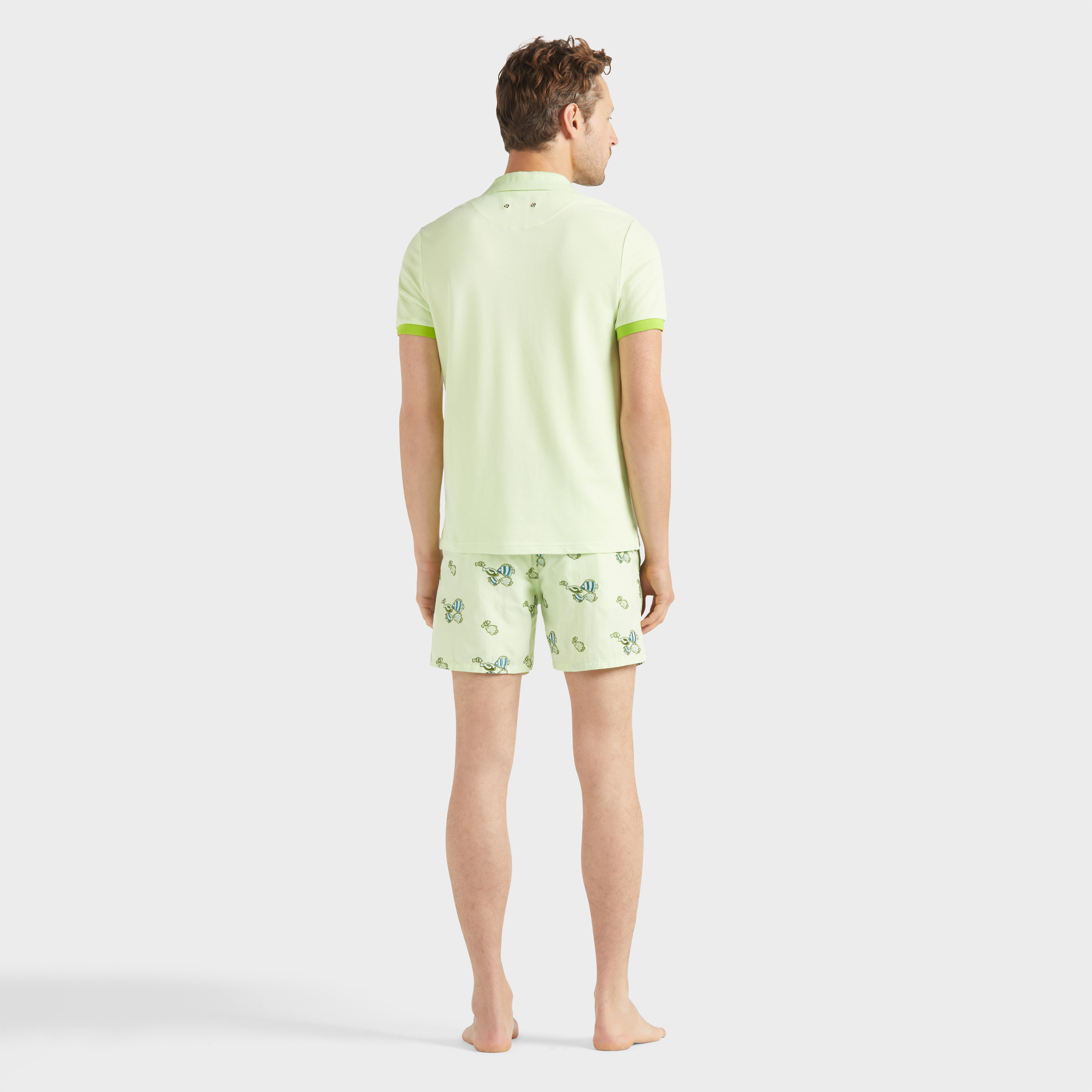 Polo en Piqué Coton Organique Homme Uni