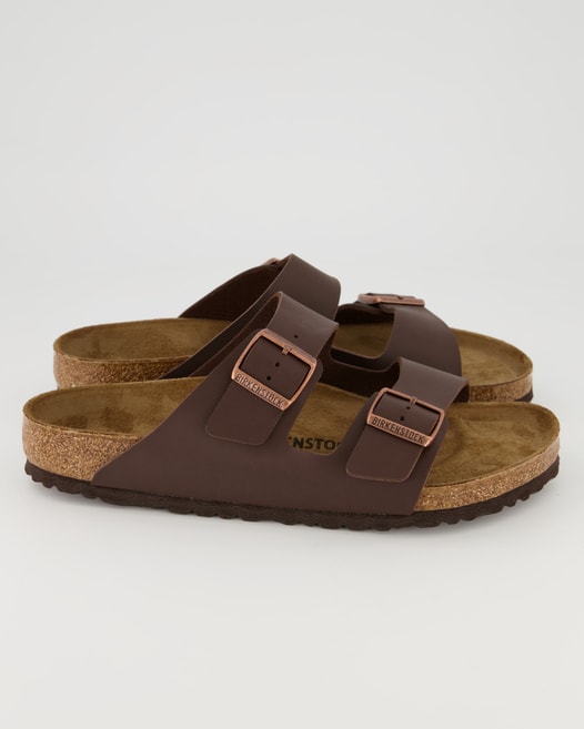 Birkenstock Arizona Pantoletten in Braun