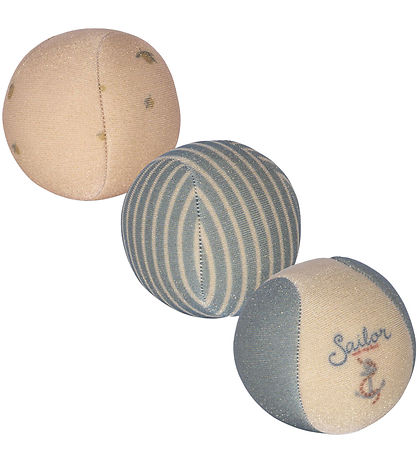 Konges Sløjd Badespielzeug - 3er-Pack - Neopren - Lemon