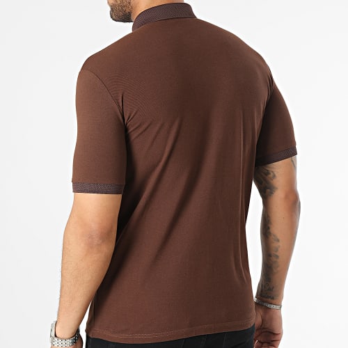 Polo Manches Courtes Marron