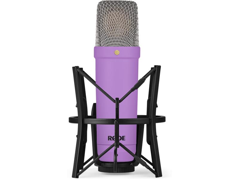 Rode Kondensatormikrofon NT1 Signature Series Purple Grossmembran-Kondensatormikrofon mit Nierencharakteristik