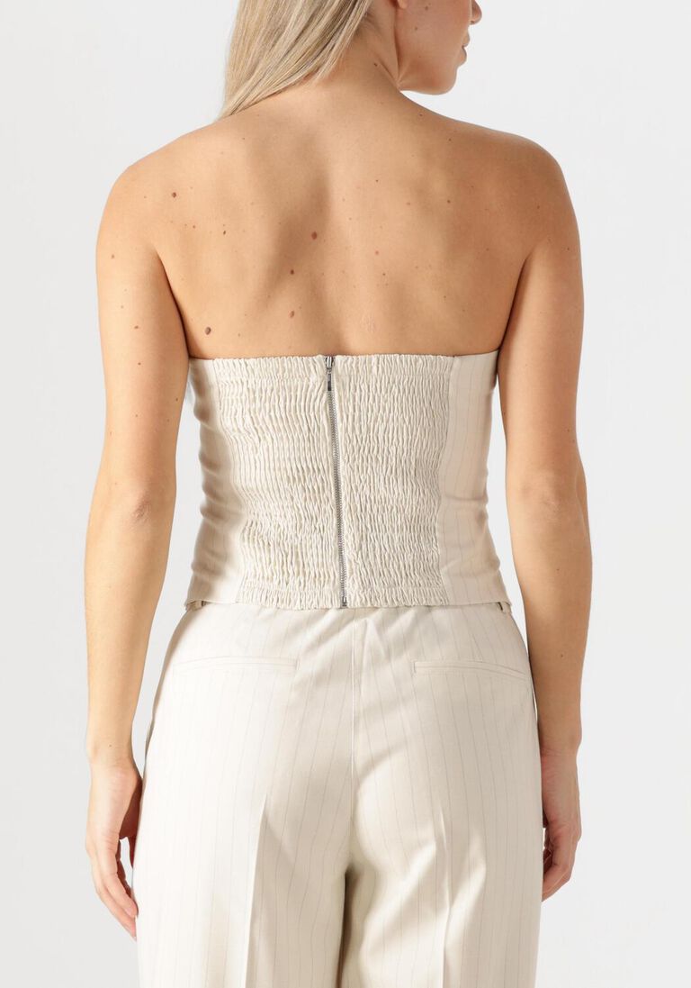 ecru dante6 top spangle bustier top