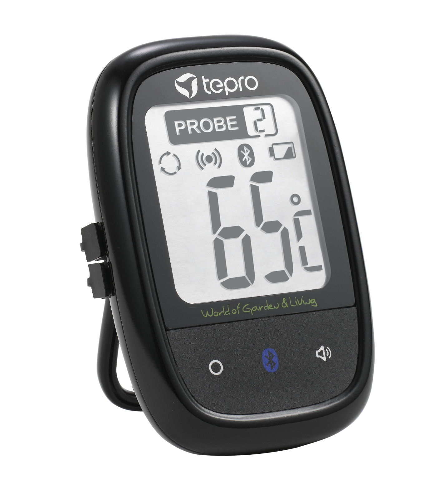 TEPRO Bluetooth-Grillthermometer - schwarz - Grill-App