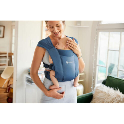 Porte-bébé Embrace soft air mesh Bleu - ERGOBABY