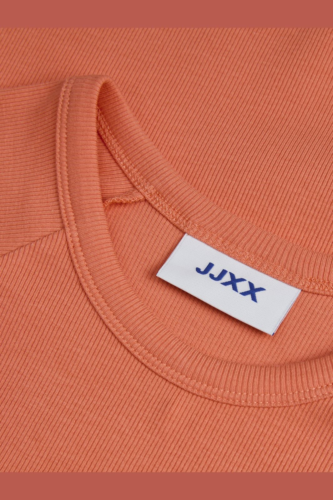 Jjxx Jxfriend Str Ss Rib Tee 4660013 peach echo